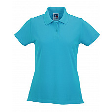 Turquoise Ladies' Classic Cotton Polo