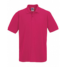 Fuchsia Men's Classic Cotton Polo