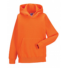 Orange Kids Hooded Sweatshirt