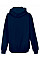 French Navy Hooded Sweatshirt