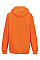 Orange Hooded Sweatshirt