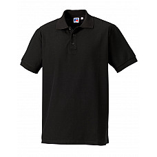 Black Men's Ultimate Cotton Polo