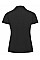 Black Ladies' Classic Polycotton Polo