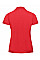 Bright Red Ladies' Classic Polycotton Polo