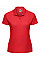 Bright Red Ladies' Classic Polycotton Polo