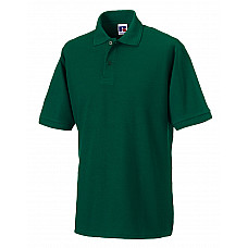 Bottle Green Hardwearing Polycotton Polo