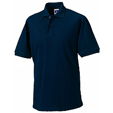 French Navy Hardwearing Polycotton Polo