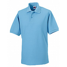 Sky Blue Hardwearing Polycotton Polo