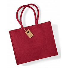 Red/red Jute Classic Shopper