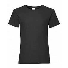 Black Girl's Valueweight T