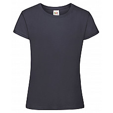 Navy Blue Girl's Sofspun® T-Shirt