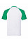 White/Kelly Green Men's Valueweight Short Sleeve Baseball T-Shirt