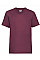 Burgundy Kid's Valueweight T