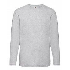 Heather Grey Men's Valueweight Long Sleeve T-Shirt