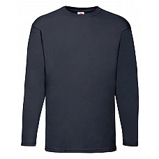 Deep Navy Men's Valueweight Long Sleeve T-Shirt