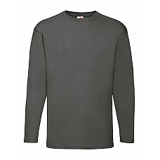 Light Graphite Men's Valueweight Long Sleeve T-Shirt