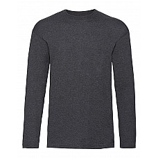 Dark Heather Men's Valueweight Long Sleeve T-Shirt