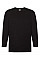 Black Men's Super Premium Long Sleeve T