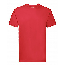 Red Men's Super Premium T