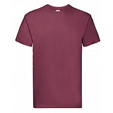 Burgundy Men's Super Premium T