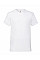 White Men's Valueweight V-Neck T