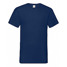 Navy Blue Men's Valueweight V-Neck T