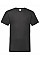 Black Men's Valueweight V-Neck T