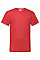 Red Men's Valueweight V-Neck T