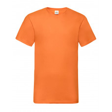 Orange Men's Valueweight V-Neck T