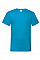 Azure Blue Men's Valueweight V-Neck T