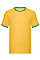 Sunflower/Kelly Green Men's Valueweight Ringer T