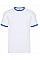 White/Royal Blue Men's Valueweight Ringer T