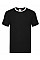 Black/White Men's Valueweight Ringer T