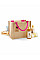 Natural/Fuchsia Jute Mini Gift Bag