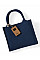 Navy/Navy Jute Mini Gift Bag