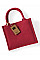 Red/red Jute Mini Gift Bag