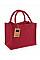 Red/red Jute Mini Gift Bag