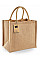 Natural Jute Midi Tote