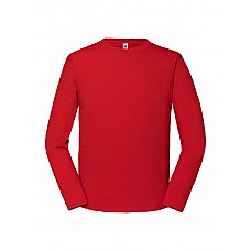 Red Men's Iconic 195 Premium Long Sleeve T