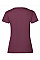 Burgundy Ladies' Valueweight T