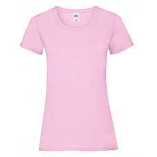 Light Pink Ladies' Valueweight T