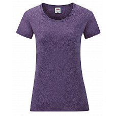 Heather Purple Ladies' Valueweight T