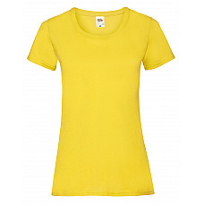 Yellow Ladies' Valueweight T