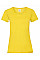 Yellow Ladies' Valueweight T