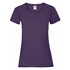 Purple Ladies' Valueweight T