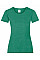 Retro Heather Green Ladies' Valueweight T