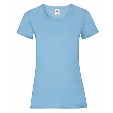 Sky Blue Ladies' Valueweight T