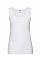 White Ladies' Valueweight Athletic Vest