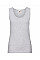 Heather Grey Ladies' Valueweight Athletic Vest