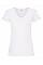 White Ladies' Valueweight V-Neck T-Shirt